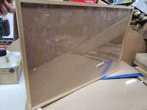 lot 2713 image: 25x37 Gold Poster Frame
