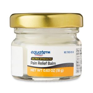 lot 3820 image: Equate Ultra-Strength Pain Relief Balm Ointment for Muscle Pain 0.63 oz