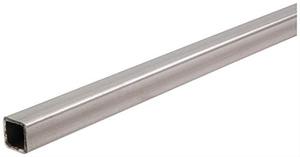 lot 5400 image: Small Parts Unpolished (Mill) 1008-1010 Steel Square Tube, 1 Square Tube, 0.083 Wall Thickness, 0.0834 Inner Diameter, 4 Length ( Quantity 3)