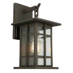 lot 5418 image: EGLO Outdoor Wall Light, Matte Bronze, 15.75 x 8.63 x 9.63 (202888A) (B079RMLCZH)