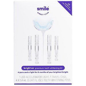 lot 5444 image: Smile Direct Club Teeth Whitening Kit with Led Light and 4 Pack Gel Pens