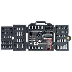lot 5472 image: Stanley 96-011 170-Piece Mechanic Tools Set ( Missing A Few Pieces)