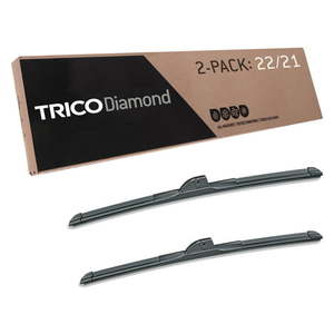 lot 7063 image: TRICO Diamond 2 Pack 22 and 21 High Performance Replacement Windshield Wiper Blades (25-2221)