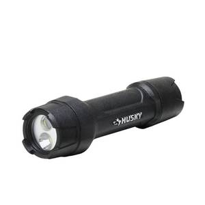 lot 7066 image: 500 Lumens Tough Stainless Steel Core Multi-Setting LED Flashlight Impact And Water Resistant With Batteries