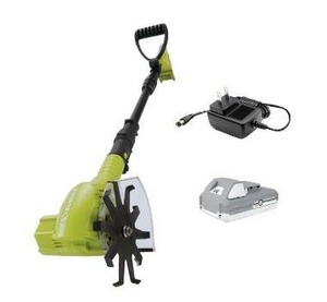 lot 2778 image: Sun Joe TJW24C 24-Volt Cordless Telescoping CultivatorWeeder (B07FK64J14)