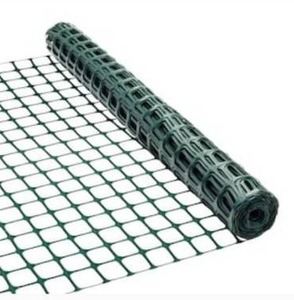 lot 3794 image: Everbilt 25 ft. L x 36-inch H Green Plastic Fencing with 2-inch x 2-inch Mesh