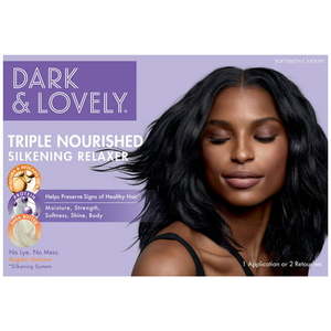 lot 3810 image: Dark and Lovely Triple Nourished Hair Relaxer Regular Strength
