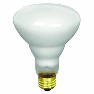 lot 3833 image: Feit Electric 65BR30FLMP-130 65-Watt BR30 Indoor Reflector Flood Light, White, 6 Pack (B000KKLPDQ)