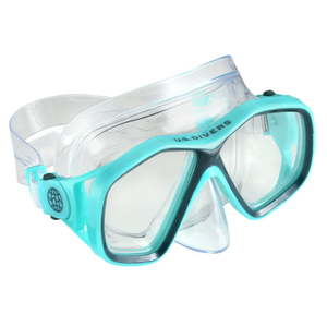 lot 3844 image: U.S. Divers Playa Adult Snorkel Mask - One-Size Fits Most Snorkeling Mask (Blue)