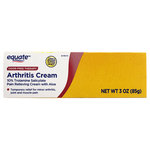 lot 3850 image: Equate Arthritis Cream 10% Trolamine Salicylate with Aloe 3 oz