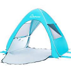 lot 1163 image: Wolfwise 1 Person Foldable Tent Blue