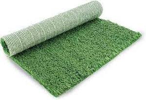 lot 2714 image: Large Faux Indoor Grass Pad, 119x72
