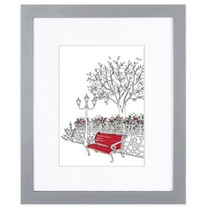 lot 2717 image: Edgewood 11x14 Black Picture Frame 2 Pack (stock image differs in color)
