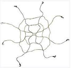 lot 2803 image: Husky Adjustable Cargo Net, Max Size 9.25x10.75