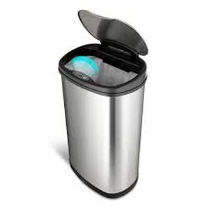 lot 5458 image: NINESTARS Automatic Sensor Trash Can