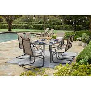 lot 2726 image: Glenridge Falls 6 Pack Sling Dining Chair- Retail $649.99