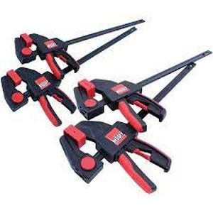 lot 2762 image: Trigger Clamp Set Containing 2 Each of EHKM06 and EHKL12 (4-Piece) - New (hd)