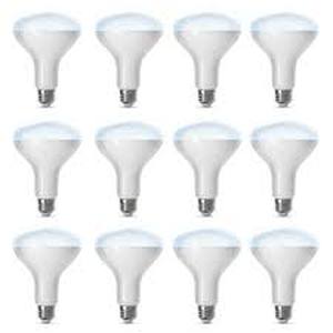 lot 3830 image: Feit Electric 65W 5D Recessed Lighting 2000 Hour Life 12 Pack Light Bulbs