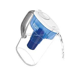 lot 18943 image: PUR Water Pitcher Filtration System, 7 Cup, ClearBlue
