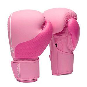 lot 18974 image: Sanabul Womens Easter Egg Boxing Gloves (Coral, 8 oz)