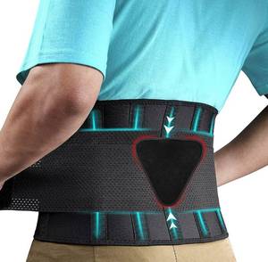 lot 18982 image: FEATOL Back Brace for Lower Back Pain, Back Support Belt for Women & Men, Breathable Lower Back Brace with Lumbar Pad, Lower Back Pain Relief for Herniated Disc, Sciatica, Large Size X Large Size (Waist 30-38.6)