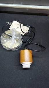 lot 18998 image: DIY Hanging Light, Adjustable Height