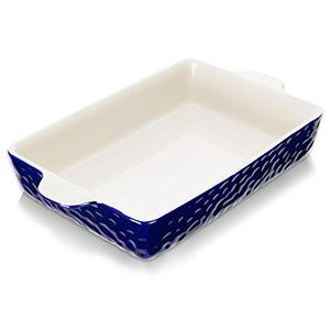 lot 19075 image: Warome Casserole Dish, Baking Dishes for Oven, Lasagna Pan Deep and Large, Ceramic Baking Pan with Handle,3.4-qt Baking Dish for Cooking, Kitchen, Cake Dinner, Banquet and Daily Use
