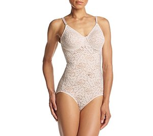 lot 29361 image: Bali Womens Shapewear Lace N Smooth Body Briefer - 38C - Rosewood