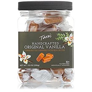 lot 29380 image: Lot of 3 Taras All Natural Handcrafted Gourmet Original Vanilla Caramel, Original Vanilla, 11.5 Ounce (B079TSJ1TF)