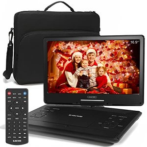 lot 35455 image: 16.9 Portable DVD Player with 14.1 Large HD Screen,High Volume Speaker,with Extra Carrying Bag