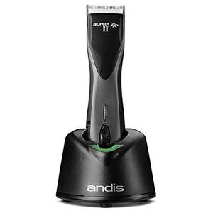 lot 35473 image: Andis 79005 Supra ZR II Cordless Rechargeable Hair & Beard Trimmer, Detachable Blade Clipper, Lithium-Ion Powerful Battery, Black - Pack of 1