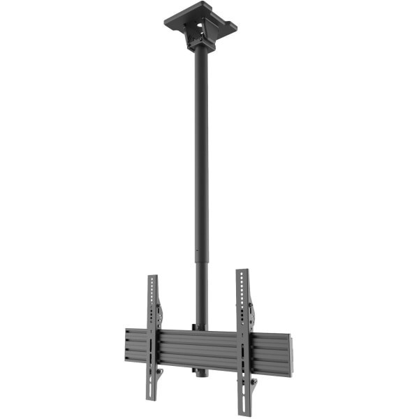 lot 60086 image: Kanto - Full Motion TV Ceiling Mount for Most 37 to 70 TVs - Black