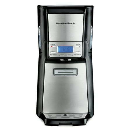 lot 60129 image: Hamilton Beach - BrewStation Summit Ultra 12 Cup Dispensing Coffee Maker - black