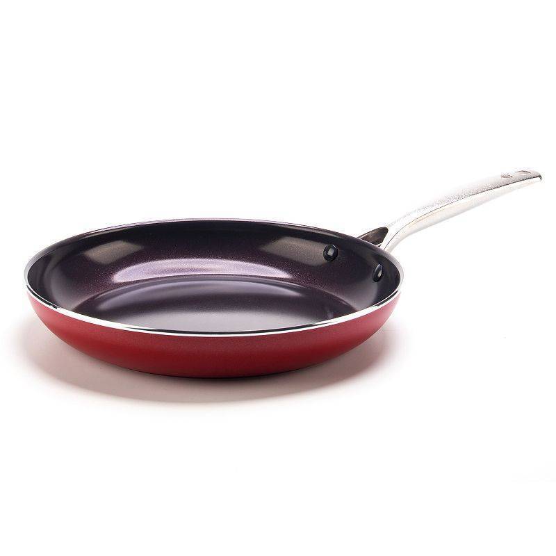 lot 62025 image: Red Diamond 12-in. Ceramic Nonstick Frypan As Seen on TV, 12