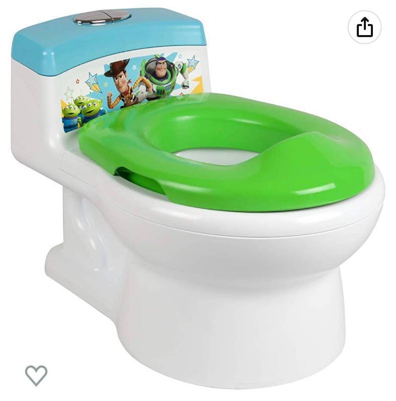 lot 62074 image: The First Years DisneyPixar Toy Story Potty Training and Transition Potty Seat, Multi