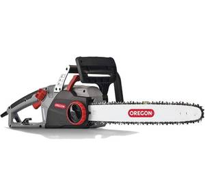 lot 60097 image: Oregon CS1500 18-inch 15 Amp Self-Sharpening Corded Electric Chainsaw, with Integrated Self-Sharpening System (PowerSharp), 2-Year Warranty, 120V