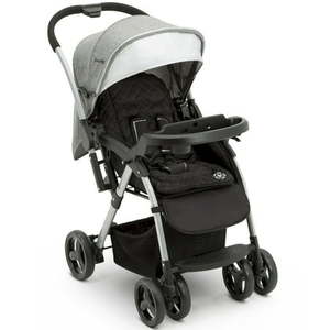 lot 62263 image: Jeep Unlimited Reversible Handle Stroller Grey Tweed