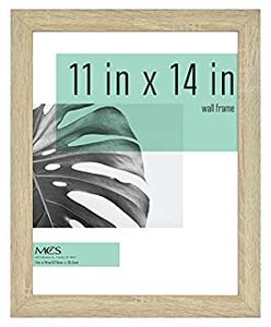 lot 62277 image: MCS Industries Inc 63712 11x14 Inch Studio Gallery, Natural Woodgrain Frames, 11x14 (B0817K4R5Y)