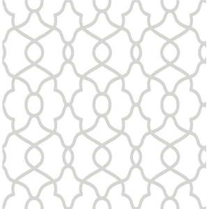 lot 62290 image: Nuwallpaper 216 x 20.5 Clearly Cool Peel Stick Wallpaper