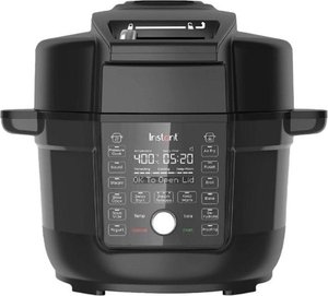 lot 62337 image: Instant Pot - Duo Crisp with Ultimate Lid Multi-Cooker  Air Fryer, 6.5 Quart - Black