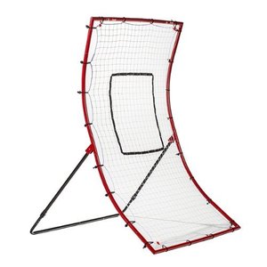 lot 62338 image: Franklin Sports - Pitch Back Baseball Rebounder - 68 x 48 Inch - BlackRed