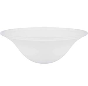 lot 62293 image: Aspen Creative Frosted 23100-01A Transitional Style Replacement Torchiere Glass Shade, 5 high x 12-78 Diameter, 12-78 x 5