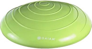 lot 62387 image: Gaiam Balance Disc Wobble Cushion Stability Core Trainer for Home or Office Desk Chair & Kids Alternative Classroom Sensory Wiggle Seat