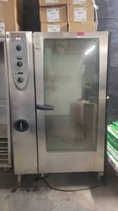 lot 12579 image: Commercial Rational Combi RAD6J6 Master Gas Oven&nbsp