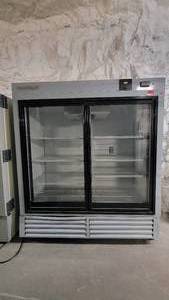 lot 12558 image: Powers Scientific IS72SD 2-Glass Door Laboratory Refrigerator