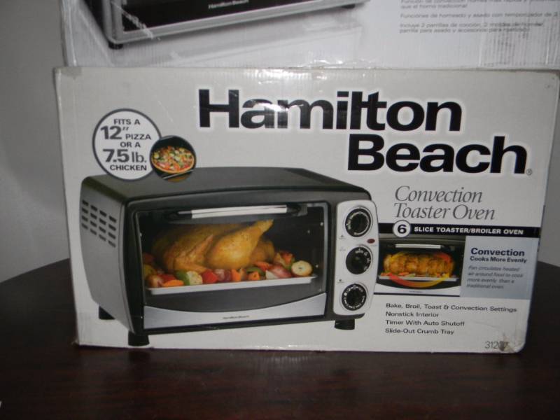 Hamilton Beach 6 Slice Convection Toaster Oven Demo 