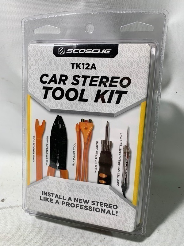 lot 151 image: New Scosche TK12A Car Stereo Tool Kit