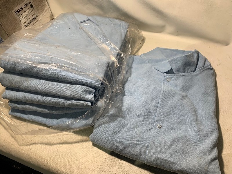 lot 169 image: BEST Textiles 6pc X-Large Heavy Duty Smocks BT1037