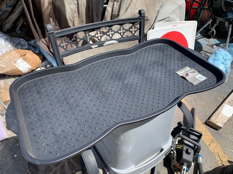 lot 176 image: New Mohawk Heavy Duty Multi-Purpose Utility Boot Project Tray 19x40, Black