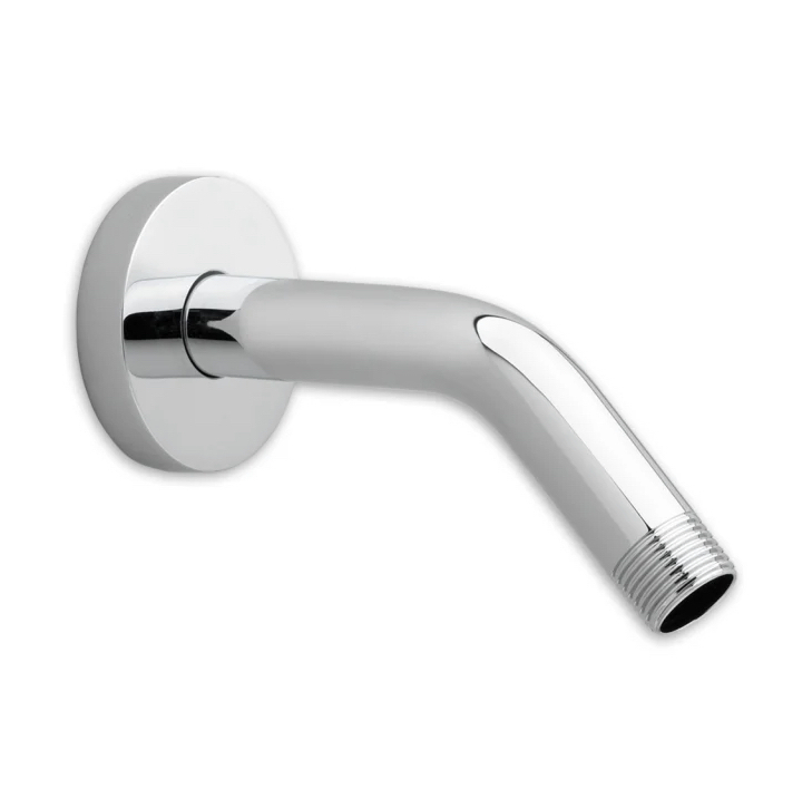 lot 217 image: New American Standard 5-12 Wall Mounted Shower Arm w Flange, Chrome